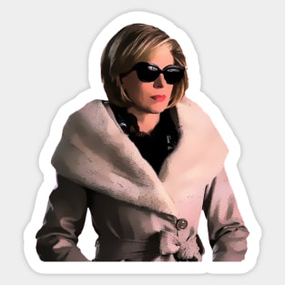 Diane Lockhart Shady Lady Sticker